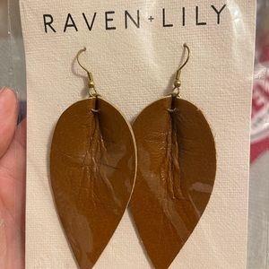 Raven and Lily earrings